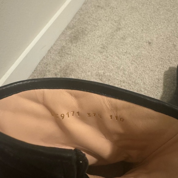 Nappa Charlotte Gucci black booties - Picture 4 of 4